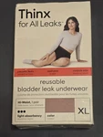 Thinx For All Leaks Waist Incontinence Underwear Desert Rose - Xl. Fixed Price $10.99.