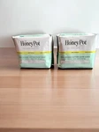 The Honey Pot Menstrual Pads Regular W/ Wings Unscented 16CT 2-PACK Organic Nib. Fixed Price $19.95.