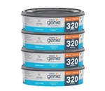 Genie Essentials Round Refill Pack Of 4/ Holds Up To 1280 Newborn Diapers. Fixed Price $17.60.