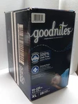 Goodnites Boys Youth Nighttime Underwear Xl 95 To 120 Lbs 28 Count - New In Box. Fixed Price $19.99.