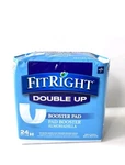 Medline Fitright Double Up Booster Pad Adult Diaper Liners 24CT. Fixed Price $8.95.