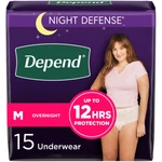 Depends Night Defense Adult Incontinence Underwear For Women, Disposable, Overni. Fixed Price $90.97.
