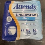 Lot Of 4 (56) Attends Unisex Adult Incontinence Pull Up Underwear Diapers Xl. Fixed Price $43.94.