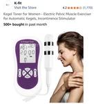 K-fit Toner For Exercise Pelvic Muscles Auto Kegels Stimulator Main Unit. Fixed Price $55.00.