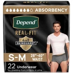 Real Fit Adult Diapers, Incontinence Underwear For Men, Disposable, Maximum A.... Fixed Price $32.59.
