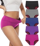 Caozitou Women's Incontinence Underwear 100ML Leak-proof Period High Waisted Lg. Fixed Price $63.74.
