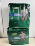Depend Fit-flex Underwear Large 17 Count Mens Maximum Dryshield Incontinence New. Fixed Price $14.00.