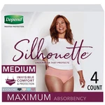 Silhouette Incontinence And Postpartum Underwear For Women, Maximum Absorbenc.... Fixed Price $41.24.