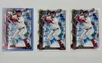 2025 Topps Holiday Lot Of 3 #H154 Alex Bregman Candy Cane Sp Blue Border Red Sox. Fixed Price $9.99.