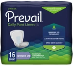 Prevail Incontinence Liner, 28 Inch Length, Heavy Absorbency, Pack Of 16. Fixed Price $21.84.