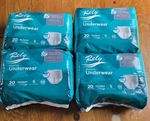 Rely Max Absorbency Underwear Small 20" 31" 80CT Diapers Incontinence Pull Ups. Fixed Price $44.00.