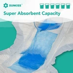 Sunkiss Trustplus Adult Diapers Large 60 Ct Incontinence Briefs Tab. Fixed Price $41.50.