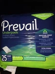 Prevail Undrpads 25 Count. Fixed Price $5.50.