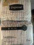 Depend Night Defense: Incontinence/postpartum Underwear Size Xl 45 54" Waist. Fixed Price $50.00.