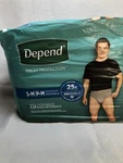 Depend Disposable Underwear Male Small / Medium Maximum 19 Ct. Fixed Price $25.00.