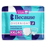 Because Overnight Absorbency Pull Ups - Adult Disposable Incontinence Underwe.... Fixed Price $84.71.