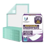 Purenexus Health Disposable Bed Large 23 36 (50-COUNT), Green And White. Fixed Price $38.99.