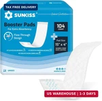 Sunkiss Trustplus Booster Pads 15" 4", Extra Absorbency For Adult Incontinence. Fixed Price $64.79.
