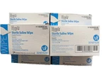 Hygea (6 Pack) Sterile Saline Wipes Sz 6" X 4" C22370 Bb 11/28. Fixed Price $20.00.
