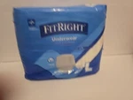 Fitright Ultra Underwear 20 Ct Pack Large 40-56 Inches Medline FIT23505A. Fixed Price $18.99.