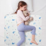Outcreator Washable Bed Pads 34" X 39" (pack Of 2) For Whale Pattern. Fixed Price $28.88.
