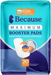 Because Maximum Incontinence Booster Pads - Adult Diaper 20 Ct. Fixed Price $21.88.