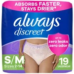 Adult Incontinence Underwear For Women, Small/medium, 19 Count - Up To 100% Leak. Fixed Price $20.21.