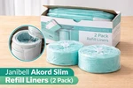 Janibell Akord Slim Refill Liners Eco Friendly No Cartridge Needed New Open Box. Fixed Price $25.00.