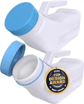 Urinals For Men Spill Proof By Perfectmed (2 Pack) - 32 Oz/ 1000 Ml Portable. Fixed Price $35.91.