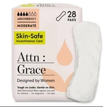 3 Pk Attn:grace Moderate Incontinence Pads Women Pachigh Absorbency Plant-based. Fixed Price $60.99.