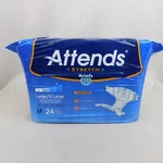 Attends Stretch Briefs 24-PACK Heavy Absorbency Incontinence L/xl #C158. Fixed Price $15.19.
