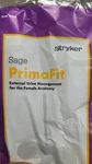 Sage Female Stryker Primafit 10 Pack External & Non-invasive). Fixed Price $150.00.