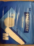 Medline Fitright Ultra Protective Underwear, Medium, 28" To 40" Waist, QTY=20. Fixed Price $8.99.