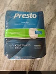Presto Supreme Protective Underwear With Flexright, Xxl, White, Pack Of 12. Fixed Price $22.88.