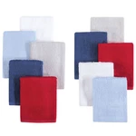 Little Treasure Rayon From Bamboo Luxurious Washcloths, Blue Red 10-PACK. Fixed Price $17.99.