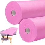 2 Rolls Disposable Non Woven Bed Sheets Massage Table Paper Covers Fab. Fixed Price $87.27.