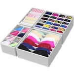 4-PACK Drawer Organizer Closet Dividers For Underwear, Socks, Bras, Sca.... Fixed Price $22.68.