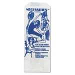 Hospeco NEC500 40 Feminine Hygiene Disposal Bag 3"X8" White 500/CARTON. Fixed Price $34.07.
