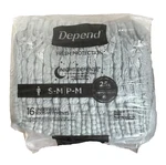 Depend Defense Adult Incontinence Underwear Men Overnight Grey S-m 16CT. Fixed Price $19.98.