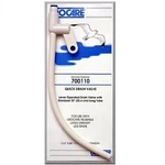 Long Draintube Urocare Quick Valve Standard, 0.25 I.d. X 10 Inch, Whi. Fixed Price $57.90.