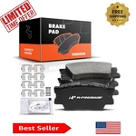 4-PACK Rear Ceramic Brake Pads For Toyota Avalon, Camry, Lexus Es Noise-free. Fixed Price $49.99.