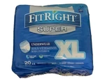 New 20 Ct Fitright Super Adult Diapers Incontinence Underwear Maximum Absorbency. Fixed Price $9.89.