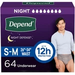 Depend Night Defense Adult Diapers, Incontinence Underwear For Men, Disposabl.... Fixed Price $76.32.