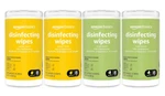 Amazon Basics Disinfecting Wipes, Lemon & Fresh Scent, 85 Count (pack Of 4). Fixed Price $18.99.