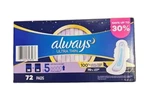 Always Ultra Thin Unscented Overnight Pads Flexi Wings Size 5 Jumbo Pack 72. Fixed Price $45.99.