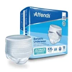 Attends Bariatric Adult Disposable Underwear Xxl AU50 Super Absorbent Core 12 Ct. Fixed Price $18.99.