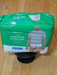 Amazon Basics: Men's Protective Underwear Xl 16 Count Maximum Absorbency. Fixed Price $7.99.