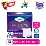 Tena Sensitive Care Overnight Underwear Women Xl 56 Leak Protection. Fixed Price $52.89.