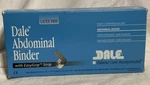 Vntg Dale Abdominal Binder Panel H8410. 9 In. White 30-45 Usa. Fixed Price $23.50.