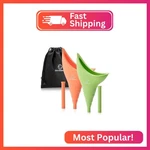 Slick- Female Urination Device, 2 Pcs, Urinal, For Women, Pee Funn. Fixed Price $14.20.